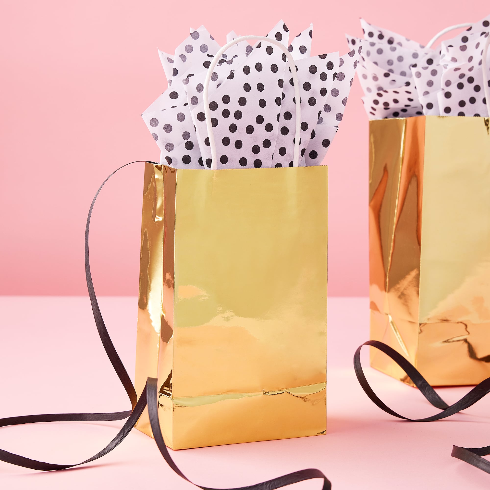 6 Packs: 13 ct. (78 total) Gold Gift Bag Value Pack by Celebrate It